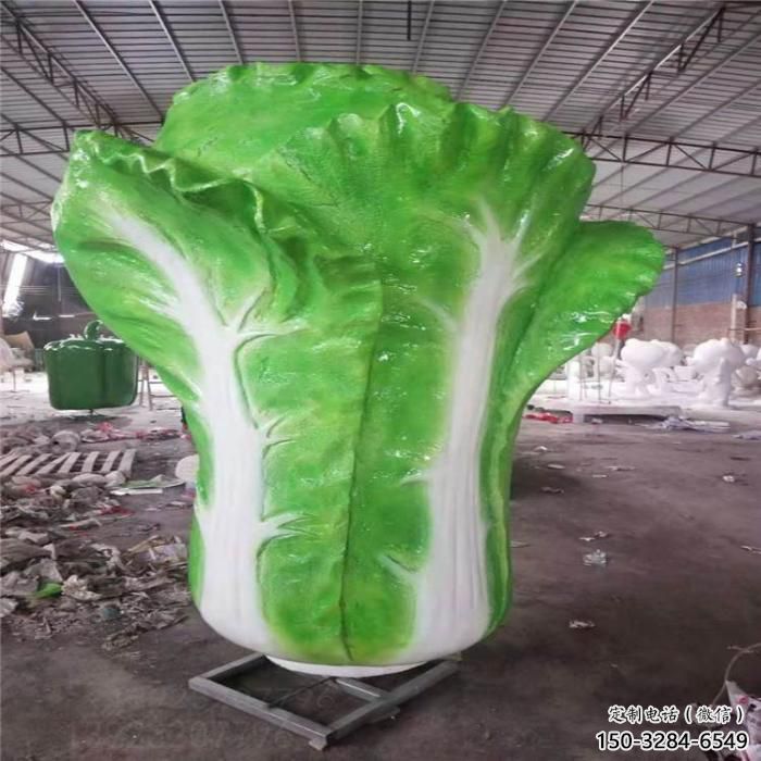 創(chuàng)意白菜雕塑 步行街店門(mén)口雕塑 果蔬小品 創(chuàng)意白菜雕塑 步行街店門(mén)口雕塑 果蔬小品