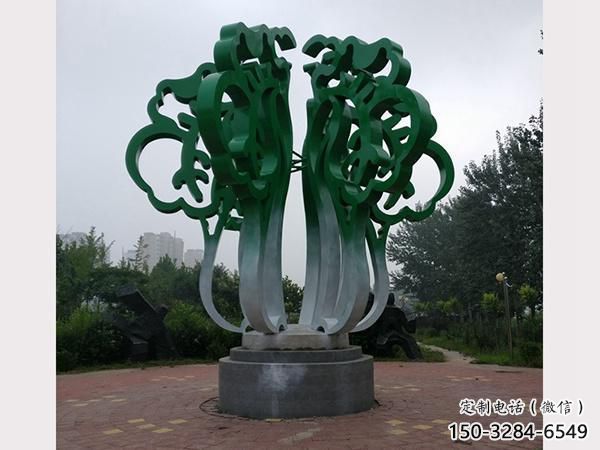 鏤空白菜雕塑 廣場(chǎng)果蔬雕塑 門口小品 鏤空白菜雕塑 廣場(chǎng)果蔬雕塑 門口小品