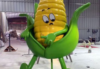 商業(yè)街玉米雕塑 售樓處雕塑 農(nóng)作物擺件