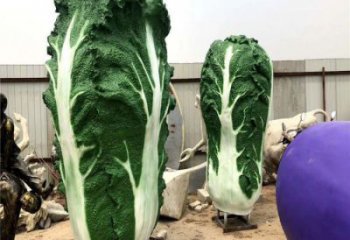 商業(yè)街白菜雕塑 售樓處雕塑 果蔬擺件