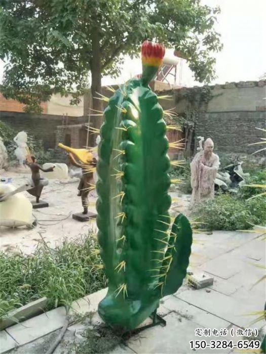 庭院仙人球雕塑 城市古銅色雕塑 花卉小品 庭院仙人球雕塑 城市古銅色雕塑 花卉小品