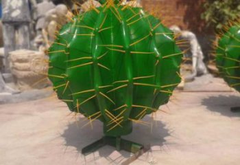 大型仙人球雕塑 門口創(chuàng)意雕塑 售樓處小品