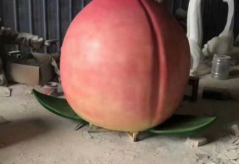 園林桃子雕塑 風(fēng)景區(qū)仿真雕塑 廣場(chǎng)小品