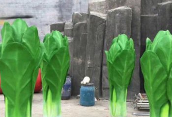 酒店西藍花雕塑 庭院仿真雕塑 彩繪小品