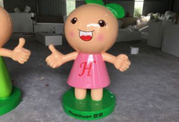 動(dòng)漫娃娃雕塑 店門口園林雕塑 卡通小品
