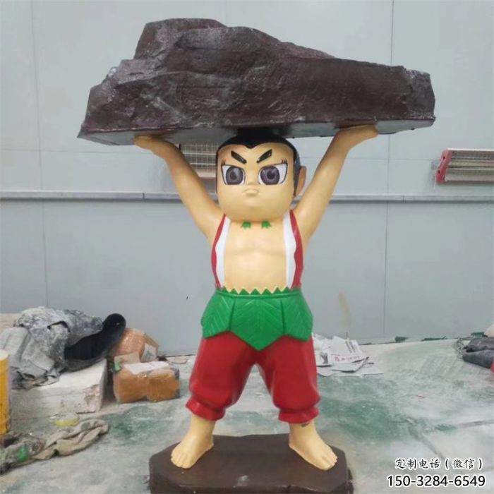 售樓處葫蘆娃雕塑 商業(yè)街雕塑 卡通擺件