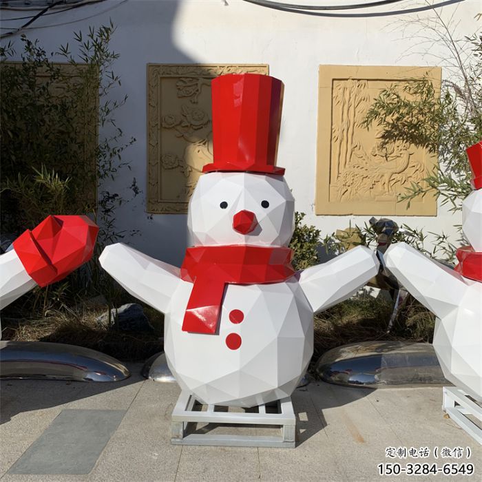 彩繪雪人雕塑 大型城市雕塑 商業(yè)街?jǐn)[件 彩繪雪人雕塑 大型城市雕塑 商業(yè)街?jǐn)[件