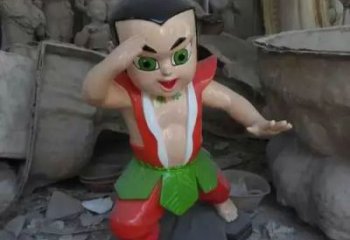 廣場(chǎng)葫蘆娃雕塑 公園卡通雕塑 抽象擺件
