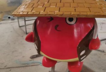 廣場(chǎng)公仔雕塑 公園卡通雕塑 抽象擺件