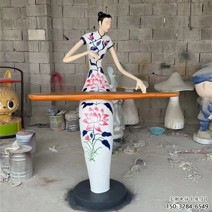 彩繪音樂人雕塑 酒店公園雕塑 風(fēng)景區(qū)擺件