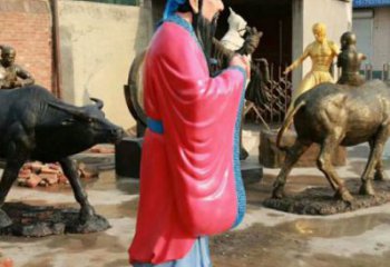 園林孔子雕塑 風(fēng)景區(qū)學(xué)校雕塑 廣場小品