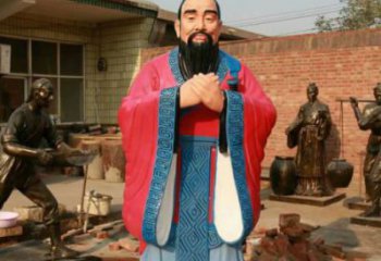 風景區(qū)孔子雕塑 售樓處廣場雕塑 仿古擺件