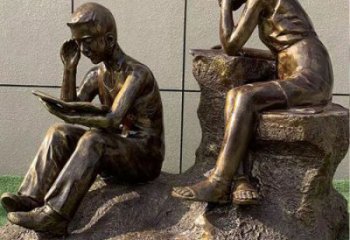 風(fēng)景區(qū)讀書雕塑 售樓處廣場雕塑 仿古擺件