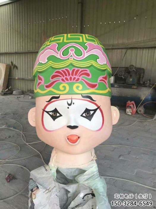 公園戲曲雕塑 酒店門口雕塑 彩繪擺件 公園戲曲雕塑 酒店門口雕塑 彩繪擺件