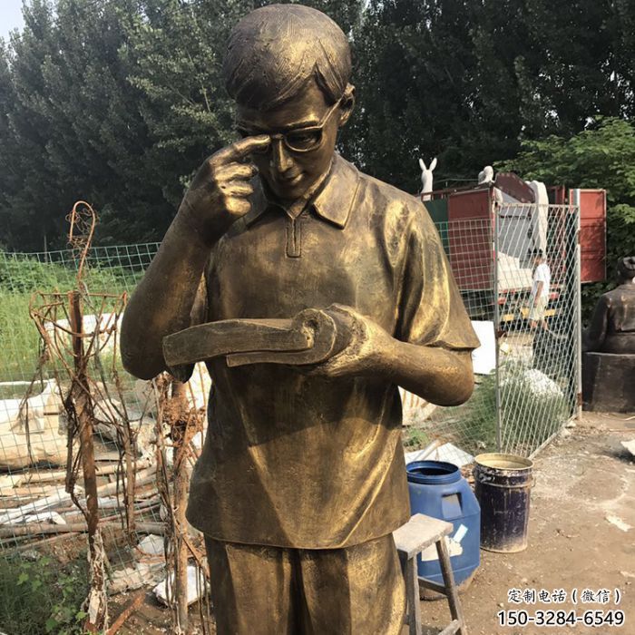 大型私塾先生雕塑 步行街學(xué)校雕塑 仿真擺件 大型私塾先生雕塑 步行街學(xué)校雕塑 仿真擺件