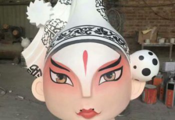 園林戲曲雕塑 田間彩繪雕塑 民俗擺件