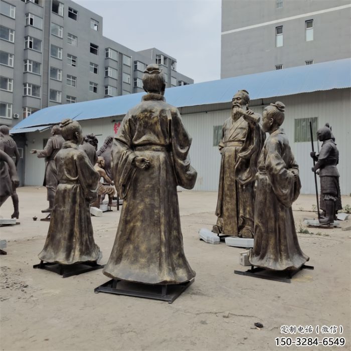 庭院私塾先生雕塑 城市彩繪雕塑 學(xué)校小品 庭院私塾先生雕塑 城市彩繪雕塑 學(xué)校小品