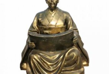 園林私塾先生雕塑 風景區(qū)學校雕塑 廣場小品
