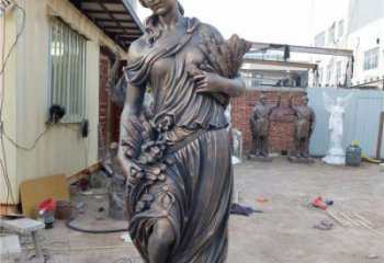 商業(yè)街勝利女神雕塑 售樓處雕塑 民俗擺件