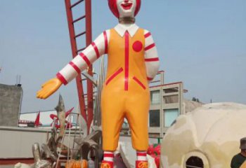 店門口小丑雕塑 創(chuàng)意景觀雕塑 民俗擺件