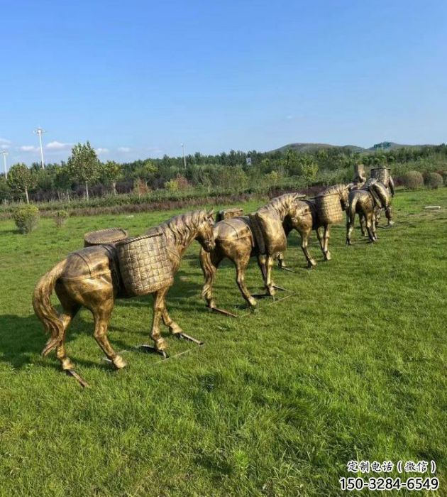 廣場絲綢之路雕塑 公園古代雕塑 抽象擺件 廣場絲綢之路雕塑 公園古代雕塑 抽象擺件