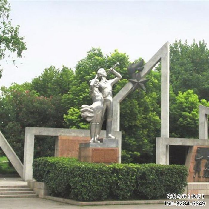 門口少先隊員雕塑 售樓處學生雕塑 彩繪小品 門口少先隊員雕塑 售樓處學生雕塑 彩繪小品
