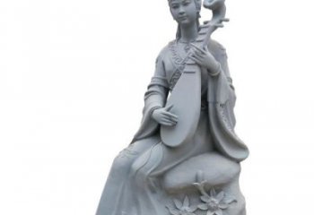 創(chuàng)意天女散花雕塑 步行街店門口雕塑 神話小品