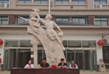 廣場少先隊員雕塑 公園學(xué)生雕塑 抽象擺件