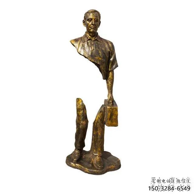 彩繪旅行者雕塑 空心人雕塑 步行街?jǐn)[件 彩繪旅行者雕塑 空心人雕塑 步行街?jǐn)[件