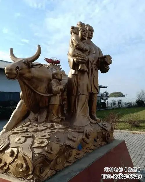 廣場(chǎng)牛郎織女雕塑 公園神話雕塑 抽象擺件 廣場(chǎng)牛郎織女雕塑 公園神話雕塑 抽象擺件