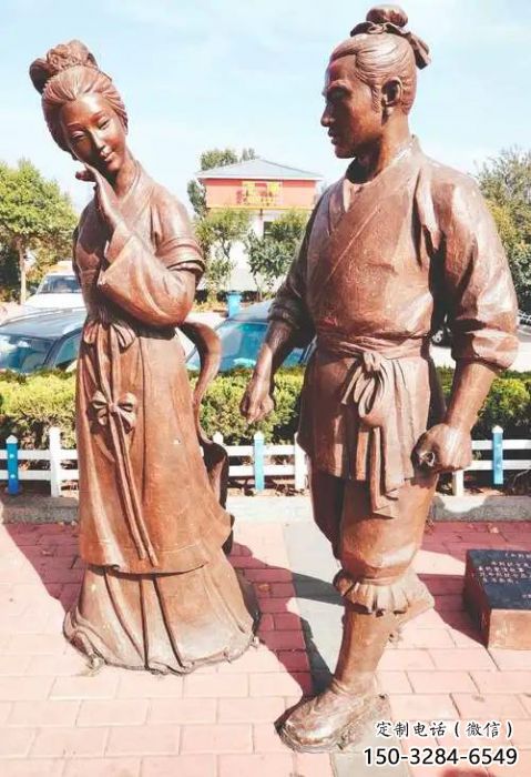 園林牛郎織女雕塑 風(fēng)景區(qū)神話雕塑 廣場(chǎng)小品 園林牛郎織女雕塑 風(fēng)景區(qū)神話雕塑 廣場(chǎng)小品