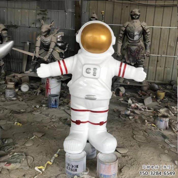 大型太空人雕塑 步行街航天雕塑 仿真擺件 大型太空人雕塑 步行街航天雕塑 仿真擺件