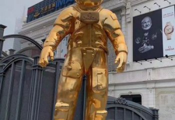 彩繪太空人雕塑 航天雕塑 步行街?jǐn)[件