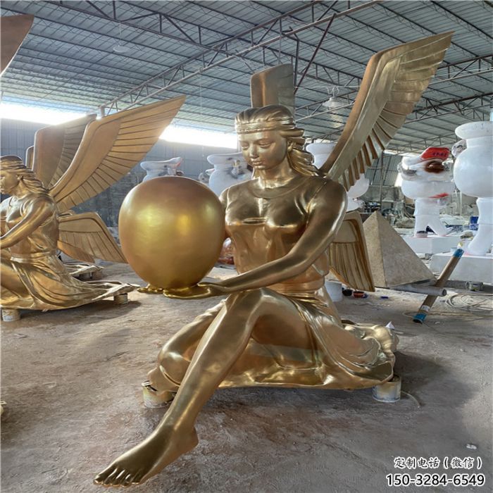 房地產(chǎn)天使雕塑 現(xiàn)代景觀擺件 幾何卡通雕塑 房地產(chǎn)天使雕塑 現(xiàn)代景觀擺件 幾何卡通雕塑