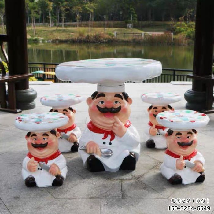 彩繪廚師雕塑 懸空餐飲店卡通雕塑 街頭動漫雕塑 彩繪廚師雕塑 懸空餐飲店卡通雕塑 街頭動漫雕塑