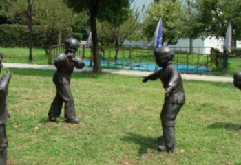 草地小孩子雕塑廠 現(xiàn)代校園兒童雕塑 大型童趣雕塑