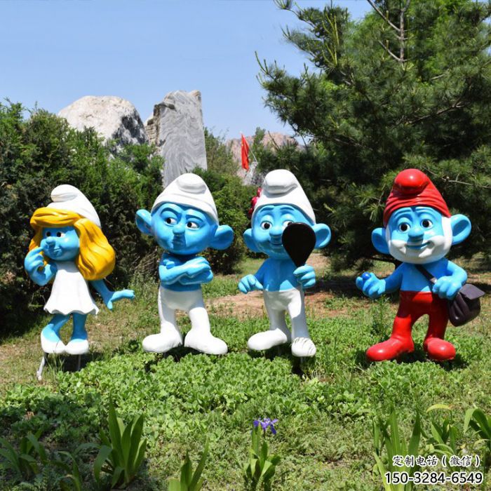 廣場(chǎng)藍(lán)精靈雕塑 抽象景觀卡通雕塑 烤漆動(dòng)漫雕塑 廣場(chǎng)藍(lán)精靈雕塑 抽象景觀卡通雕塑 烤漆動(dòng)漫雕塑