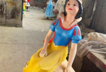 白雪公主雕塑生產(chǎn) 景觀美陳卡通雕塑 噴漆動(dòng)漫雕塑