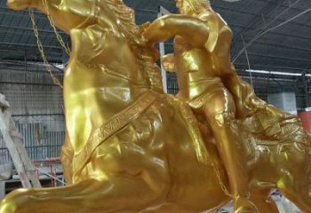 部隊(duì)武士雕塑廠 景觀美陳古代雕塑 噴漆人物雕塑