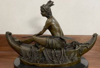 抽象女人雕塑廠 鑄銅女性雕塑 室內(nèi)歐式雕塑