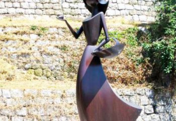 仿古女人雕塑廠家 騰飛草地女性雕塑 房地產(chǎn)歐式雕塑