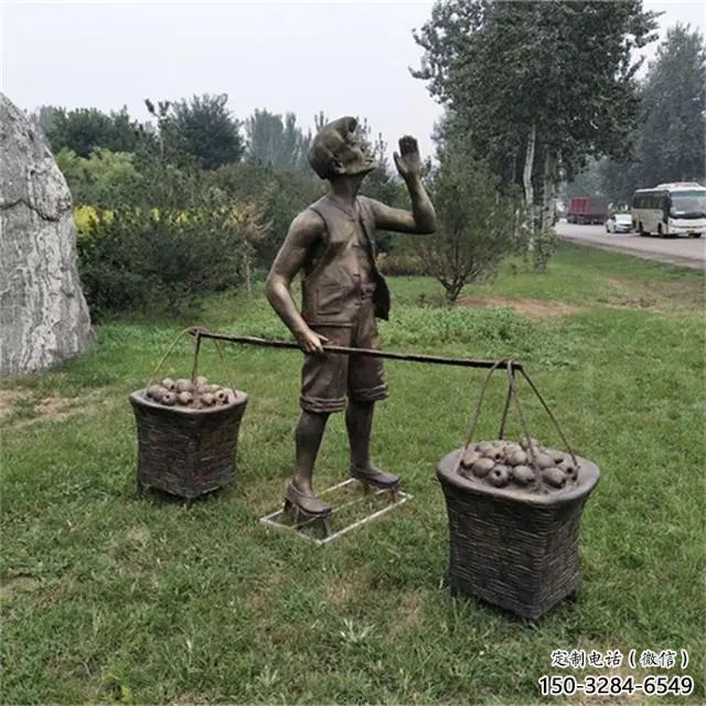 園林小販雕塑效果圖 風(fēng)景區(qū)民俗雕塑 廣場(chǎng)小品 園林小販雕塑效果圖 風(fēng)景區(qū)民俗雕塑 廣場(chǎng)小品