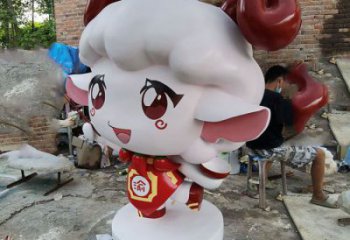 卡通工人雕塑廠家 彩繪民俗雕塑 公園勞動雕塑