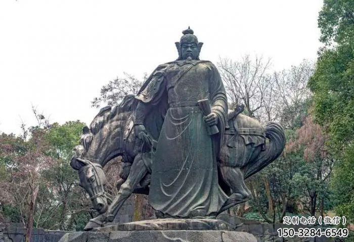 創(chuàng)意岳飛雕塑 玻璃鋼名人雕塑 公園肖像雕塑 創(chuàng)意岳飛雕塑 玻璃鋼名人雕塑 公園肖像雕塑