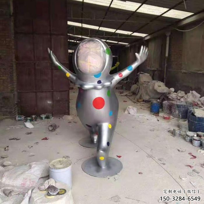 草地福娃雕塑 現(xiàn)代體育雕塑 大型奧運(yùn)雕塑