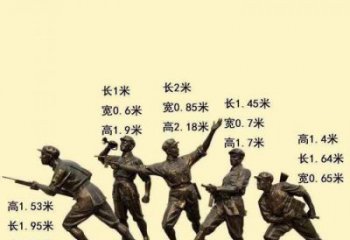 抽象武警雕塑 玻璃鋼警察雕塑 室內(nèi)戰(zhàn)士雕塑
