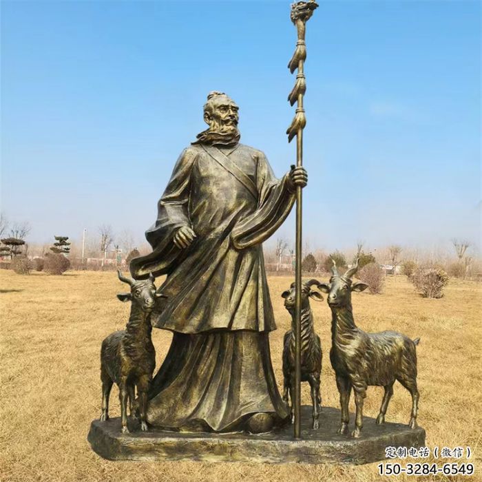 仿古船夫雕塑廠家 庭院彩繪雕塑 田間小品 仿古船夫雕塑廠家 庭院彩繪雕塑 田間小品