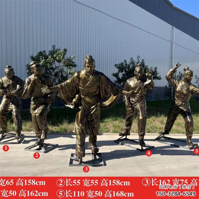大門口華佗雕塑廠 公園名醫(yī)雕塑 仿真藥王雕塑
