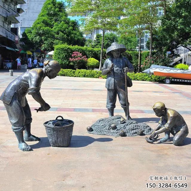 制作噴漆漁民雕塑 中式村口民俗雕塑 草地捕魚(yú)雕塑 制作噴漆漁民雕塑 中式村口民俗雕塑 草地捕魚(yú)雕塑