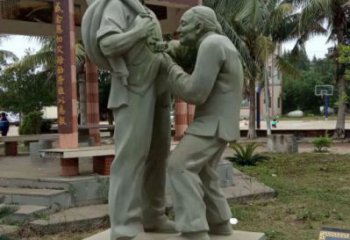 房地產(chǎn)孝道雕塑 景觀(guān)人物雕塑 民俗文化雕塑